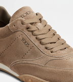 Sneaker Cuir Velours