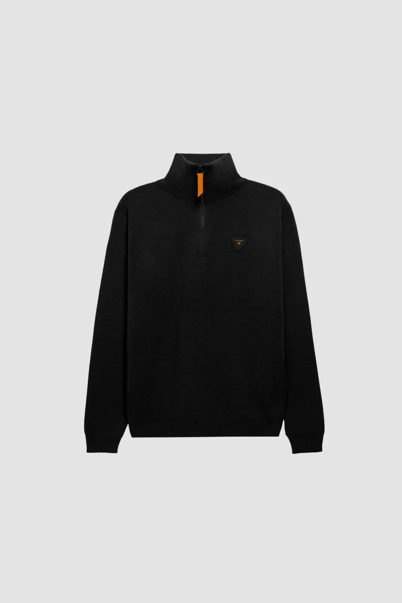 Pull Gertrude Lewis Patch – Noir – vue 4