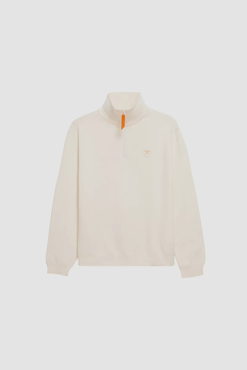 Pull Gertrude Lewis Patch – Écru – vue 1