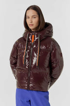 Doudoune Gertrude Lindsay Bright Jacket – Bordeaux – vue 2