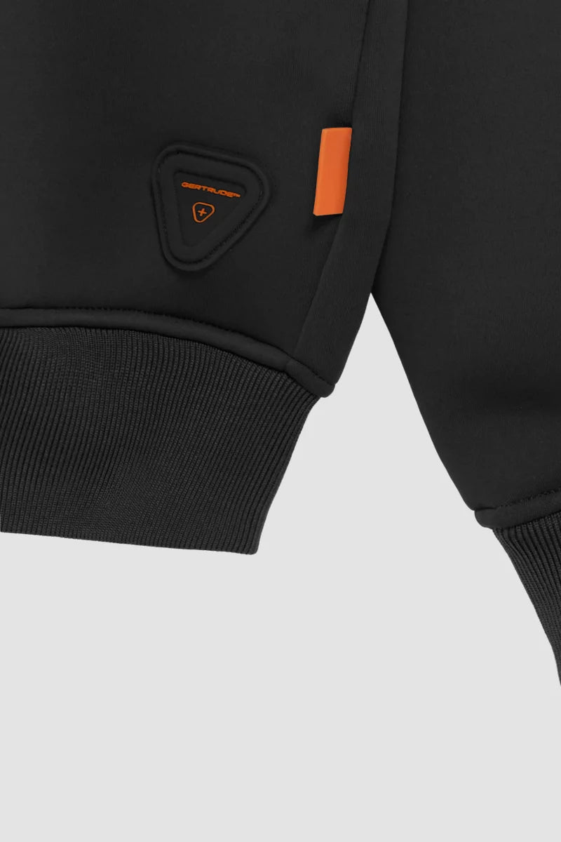 Sweat zippé Gertrude Melvin Scuba – Noir – vue 4