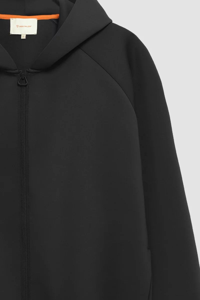 Sweat zippé Gertrude Melvin Scuba – Noir – vue 3