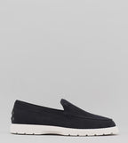 Slipper Cuir Velours