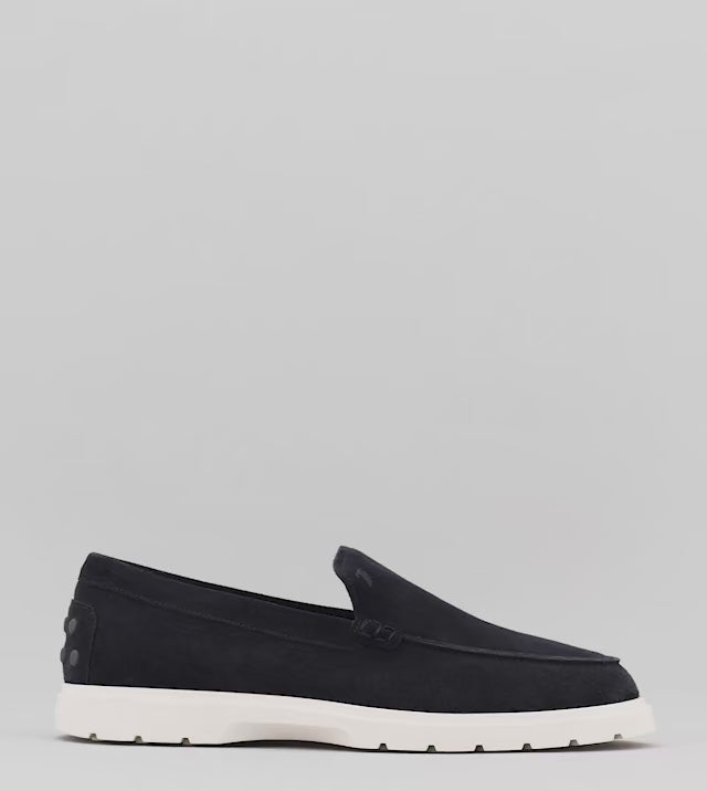Slipper Cuir Velours