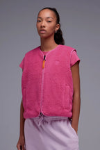 Gilet Gertrude Saka – Rose – vue 6