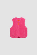 Gilet Gertrude Saka – Rose – vue 5