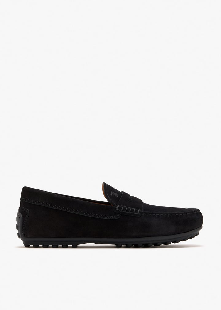Tod’s Mocassins City Gommino – Noir – vue 1